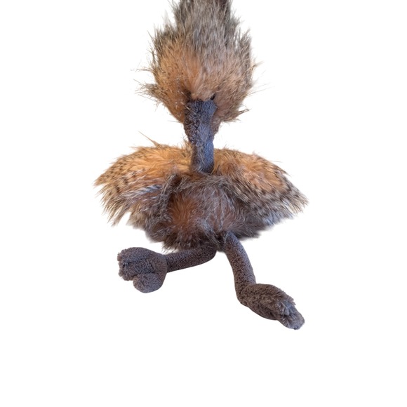 Jellycat London Odette ostrich Plush Stuffed Animal Toy Bird Fluffy Soft stuffie - Picture 1 of 4